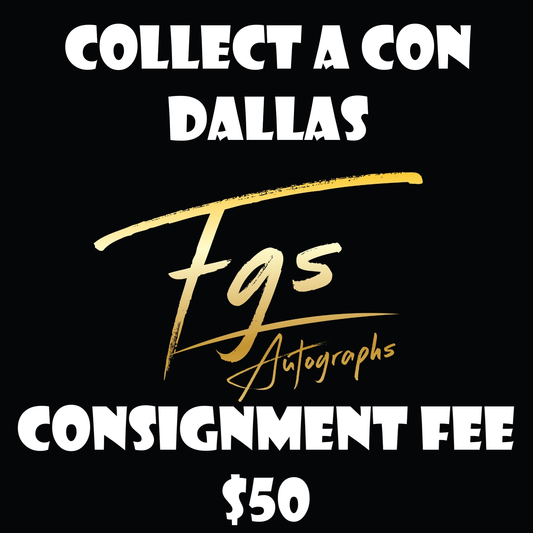 Collect A Con Dallas Consignment Fee