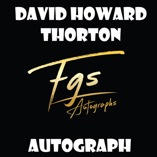 David Howard Thorton Autograph