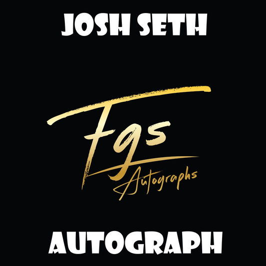 Josh Seth Autograph/Quote Table Rate