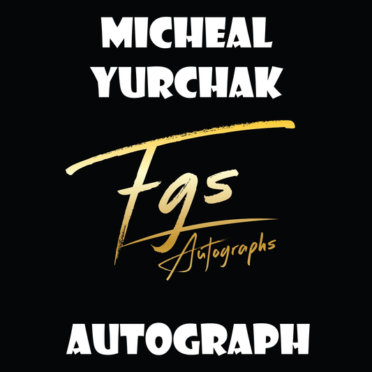 Micheal Yurchak Autograph/Quote