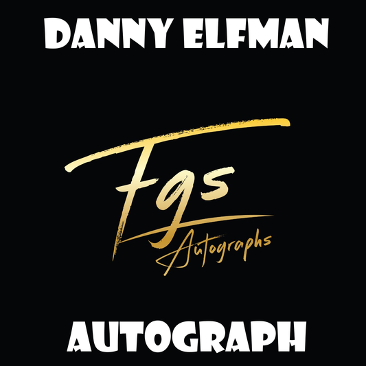 Danny Elfman Autograph Table Rate