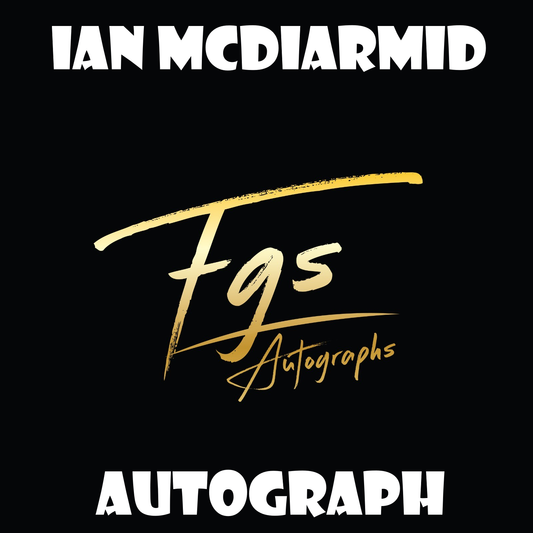 Ian Mcdiarmid Autograph/Quote Table Rate