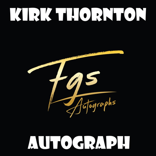 Kirk Thornton Autograph/Quote