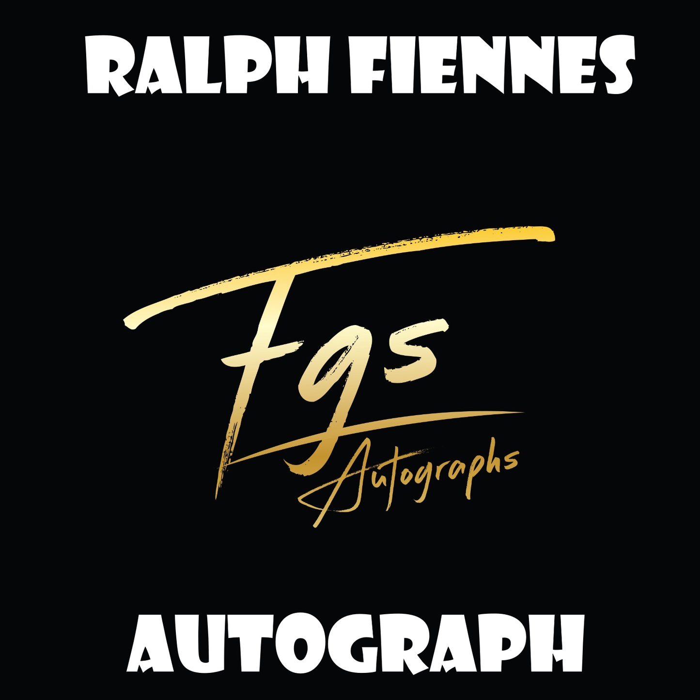 Ralph Fiennes Autograph Liverpool