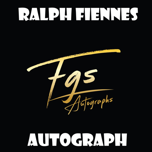 Ralph Fiennes Autograph Liverpool