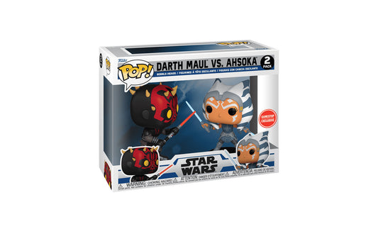 Funko Pop Darth Maul vs. Ahsoka 2 Pack (Add on for PVT)