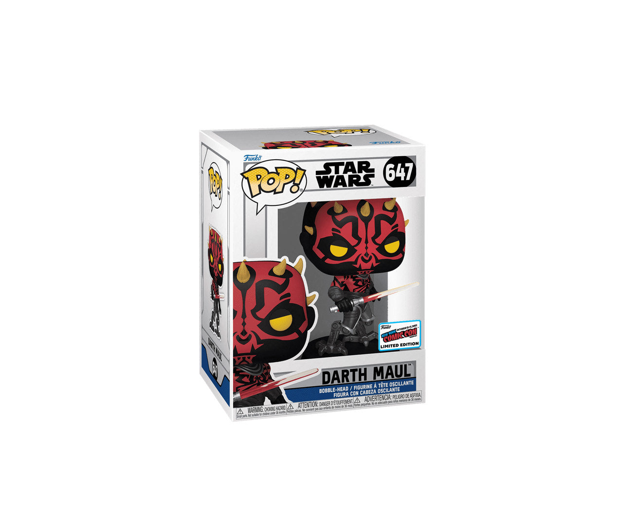 Funko Pop Star Wars Darth Maul #647 (Add on for PVT)