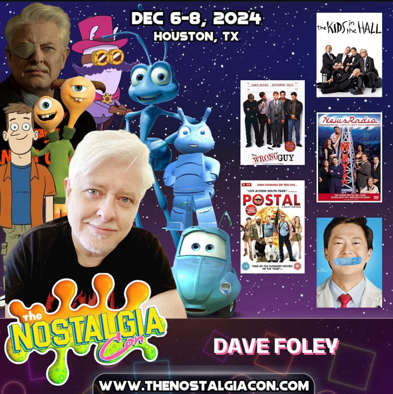 Dave Foley Autograph/Quote Table Rate