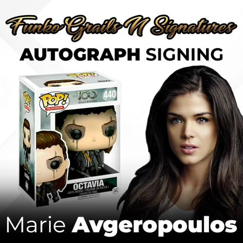 Marie Avgeropoulos Send in Autograph/Quote on a Funko