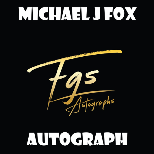 Michael J Fox Autograph Table Rate