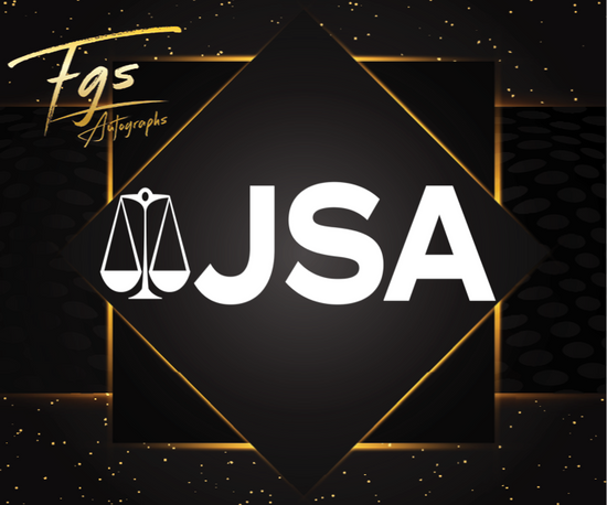 JSA Basic Authentication – FGS Autographs