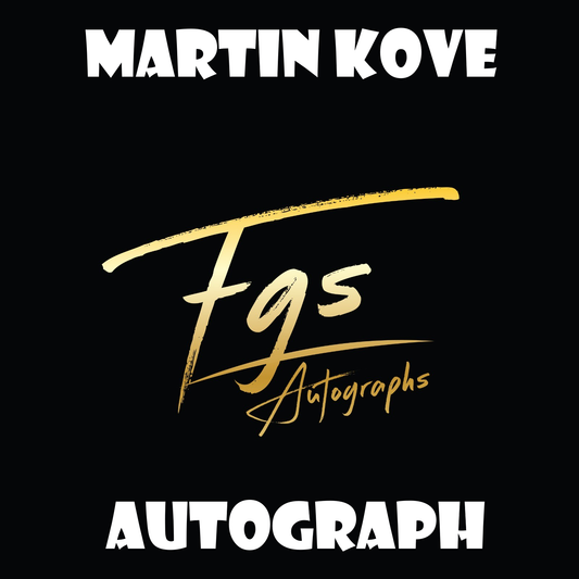 Martin Kove Autograph