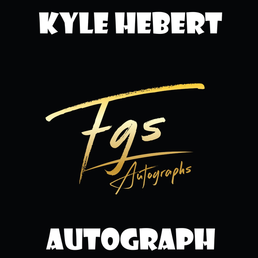 Kyle Hebert Autograph/Quote Table Rate