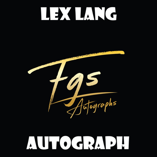 Lex Lang Autograph/Quote Table Rate