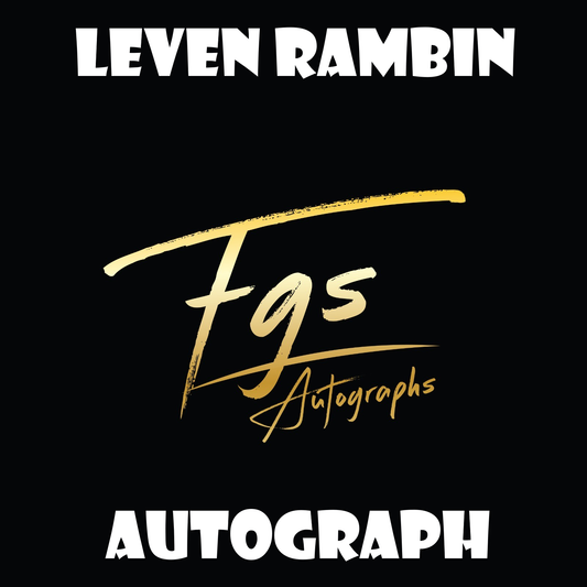 Leven Rambin Autograph
