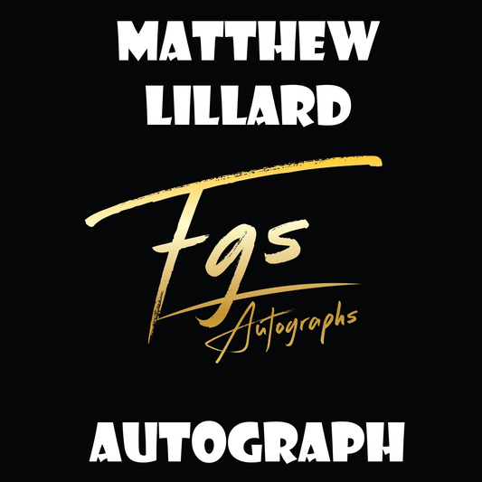 Matthew Lillard Autograph Table Rate