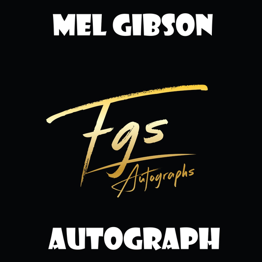 Mel Gibson Autograph