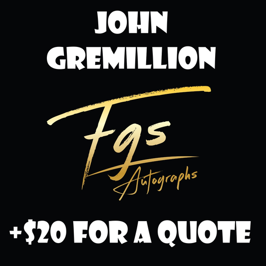 John Gremillion Quote Table Rate