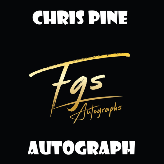 Chris Pine Autograph