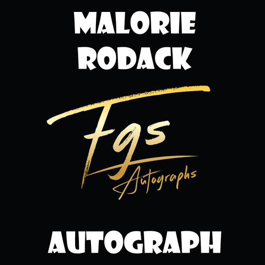Malorie Rodack Autograph/Quote