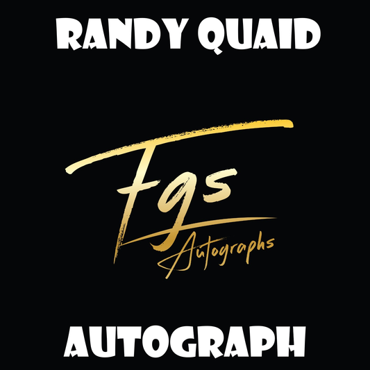 Randy Quaid Autograph Table Rate