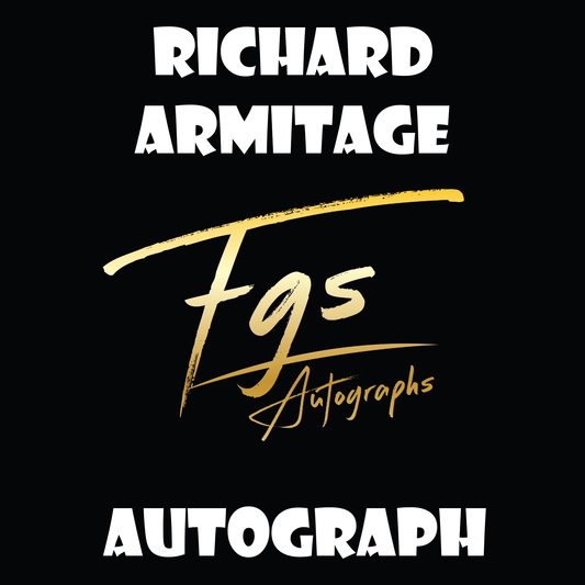 Richard Armitage Autograph
