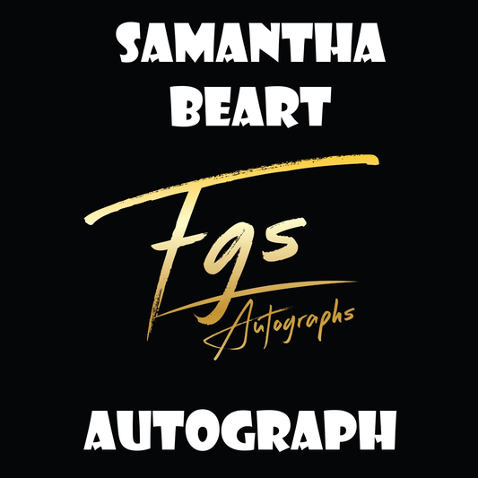 Samantha Beart Autograph/Quote Table Rate