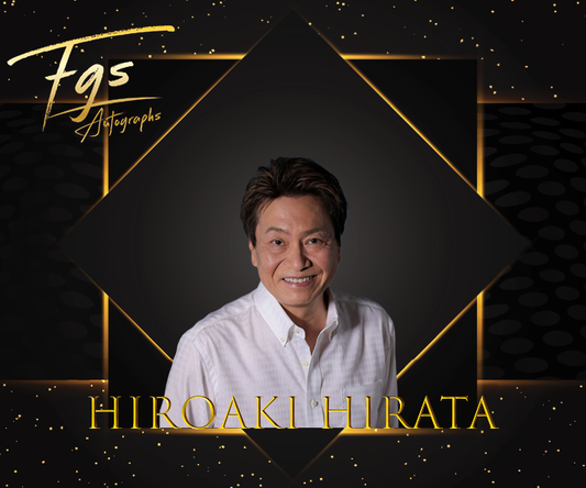 Hiroaki Hirata Autograph