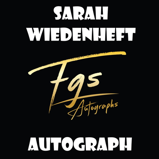 Sarah Wiedenheft Autograph/Quote Table Rate