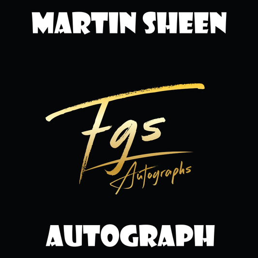 Martin Sheen Autograph