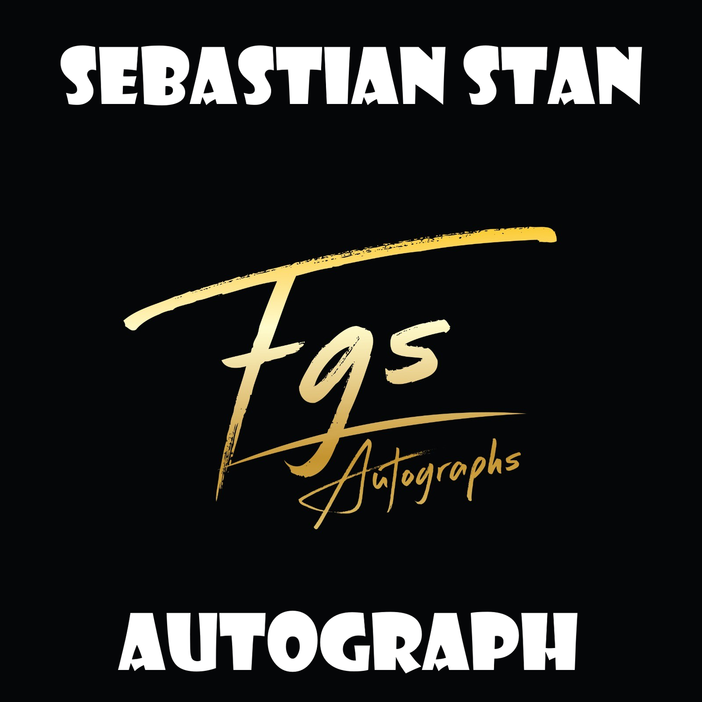 Sebastian Stan Autograph Oversea Consignment