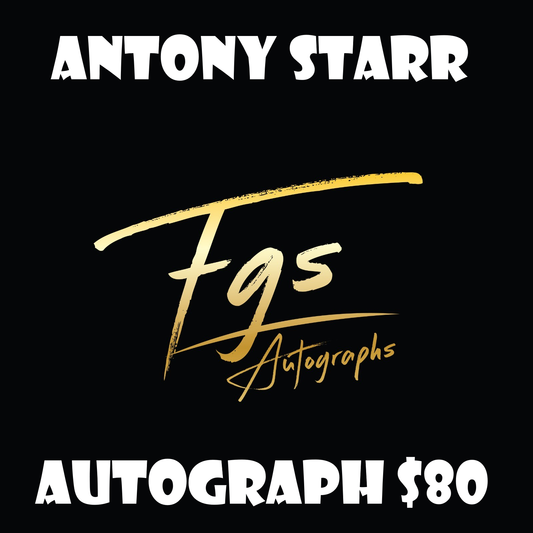 Antony Starr Autograph Table Price