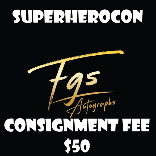 Superherocon Consignment Fee