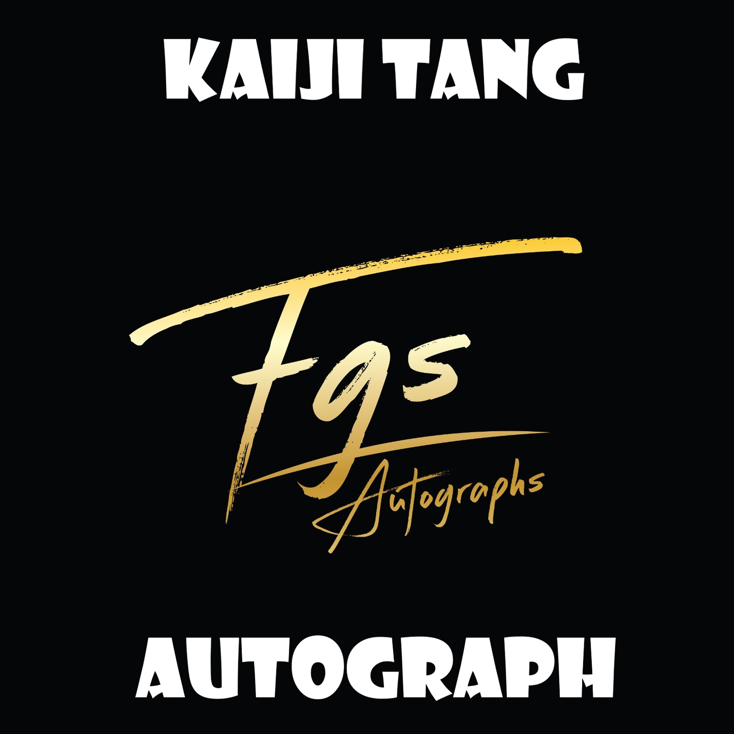 Kaiji Tang Autograph/Quote Table Rate