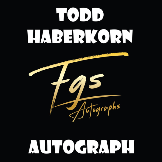 Todd Haberkorn Autograph/Quote Table Rate