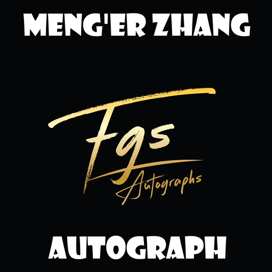 Meng'er Zhang Autograph