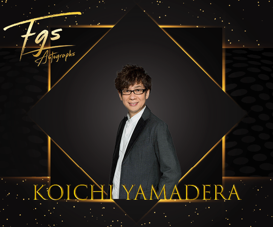 Koichi Yamadera Autograph