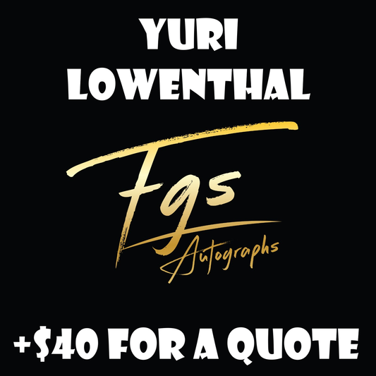 Yuri Lowenthal Quote Table Rate